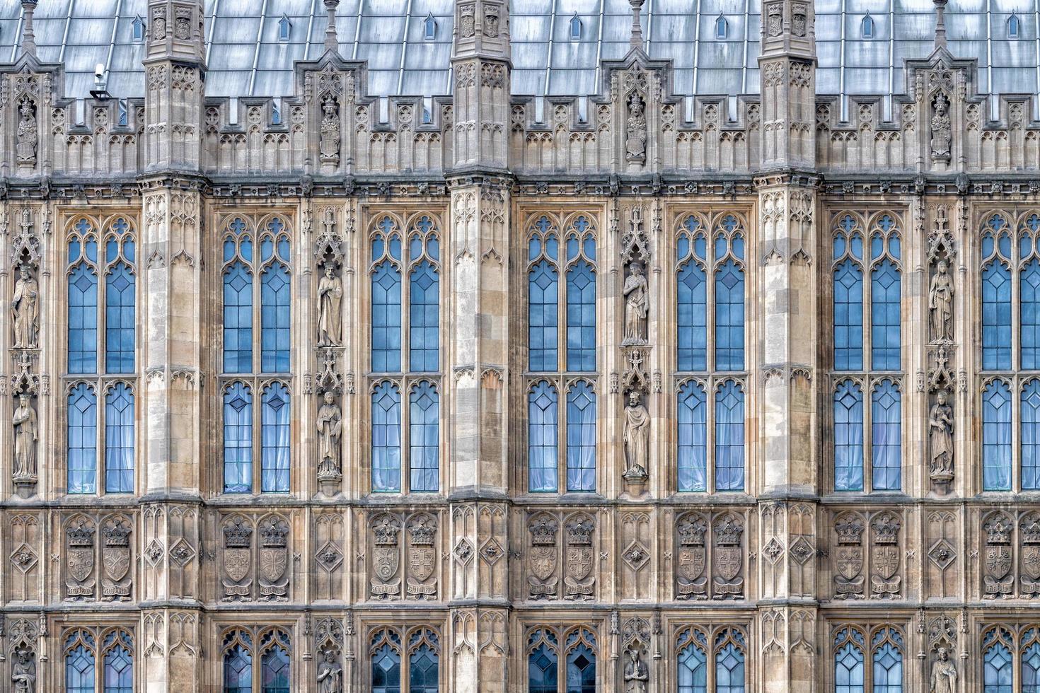 LONDON, ENGLAND - JULY 15 2017 -  London Parliament detail photo