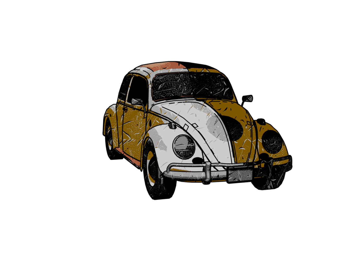 Classic style vintage car png