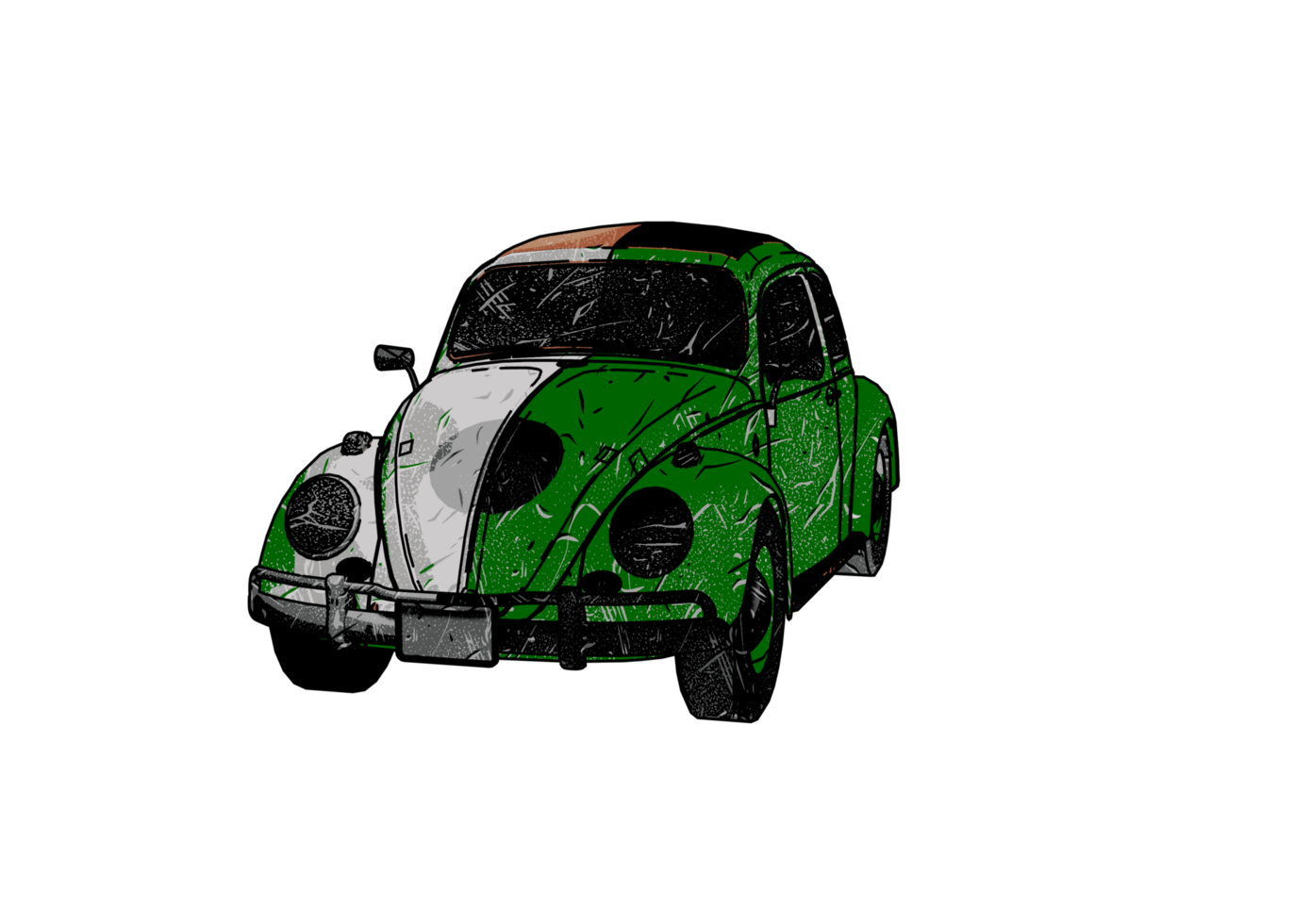 Old style classic car png