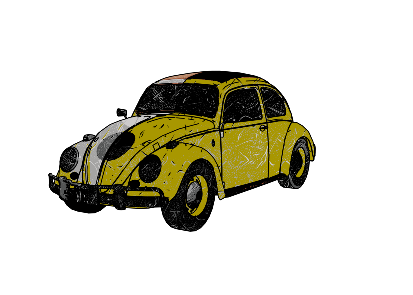 Old style classic car png