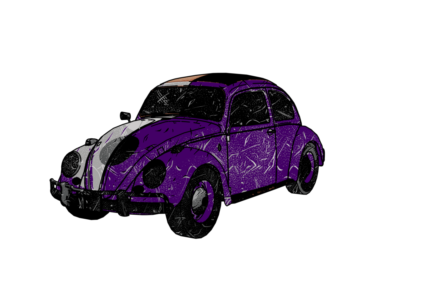 grunge stijl klassiek auto png