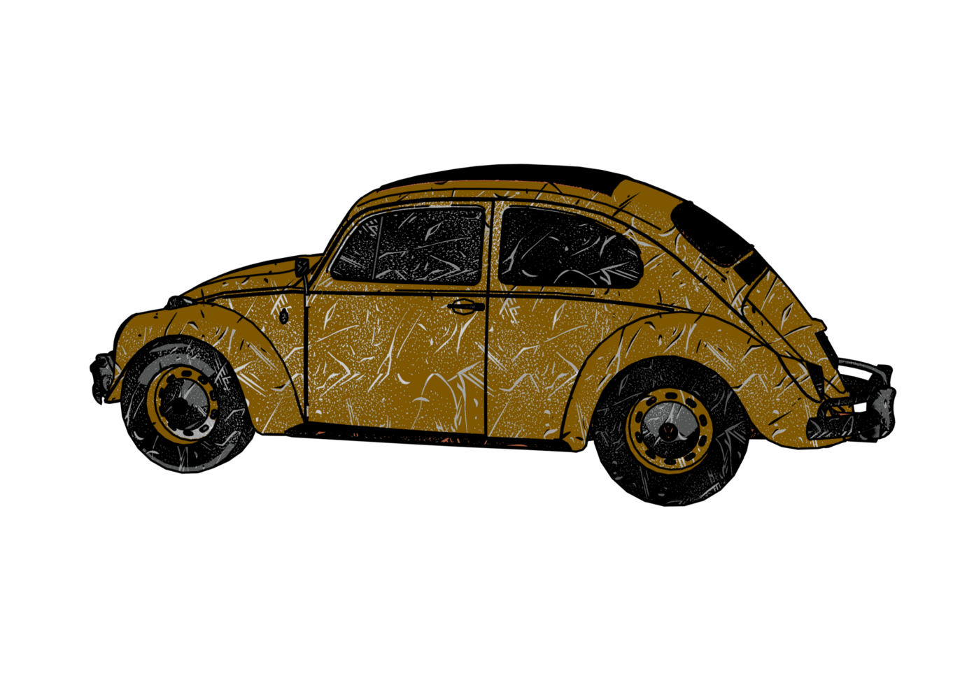 Classic style vintage car png