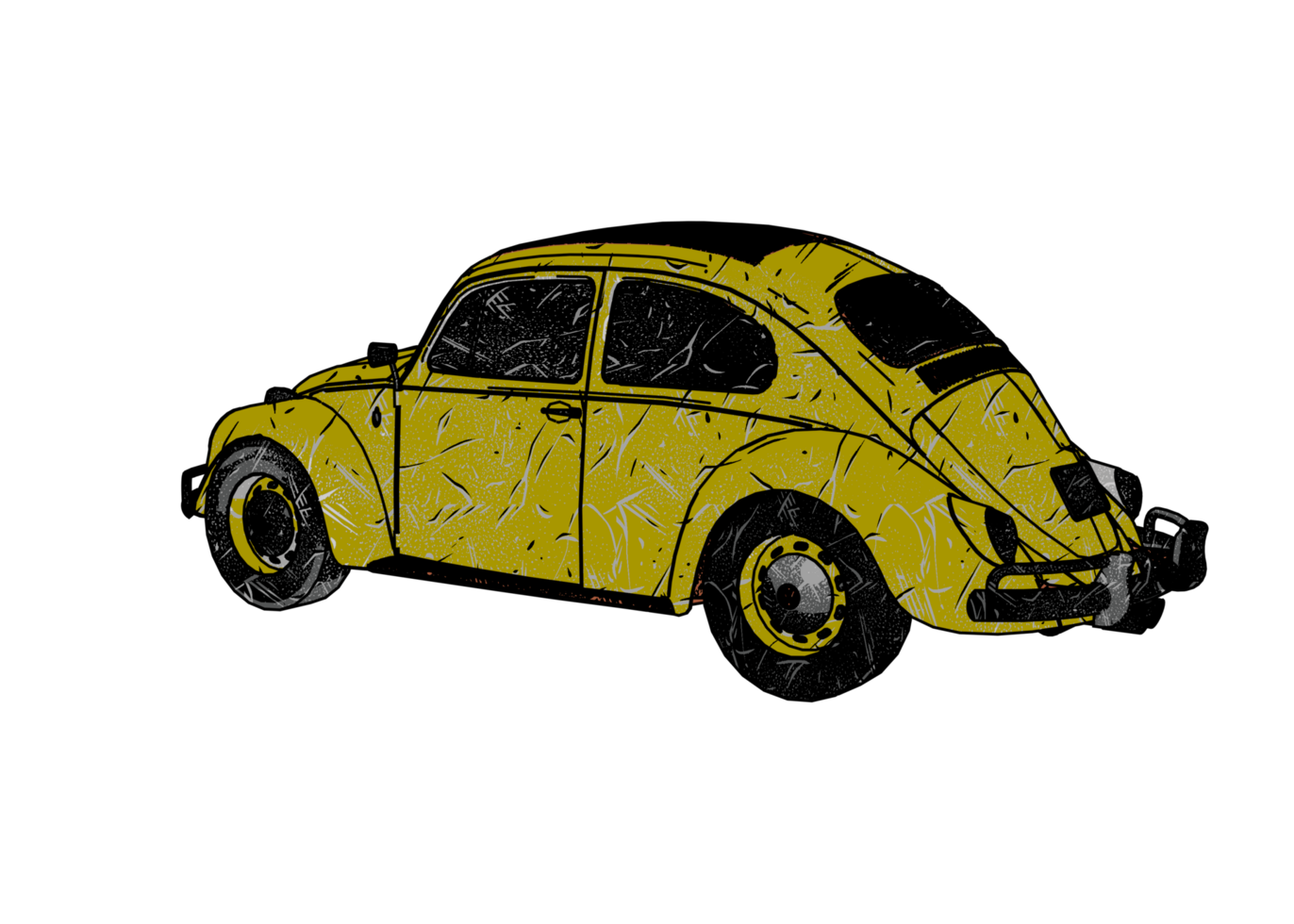 Old style classic car png