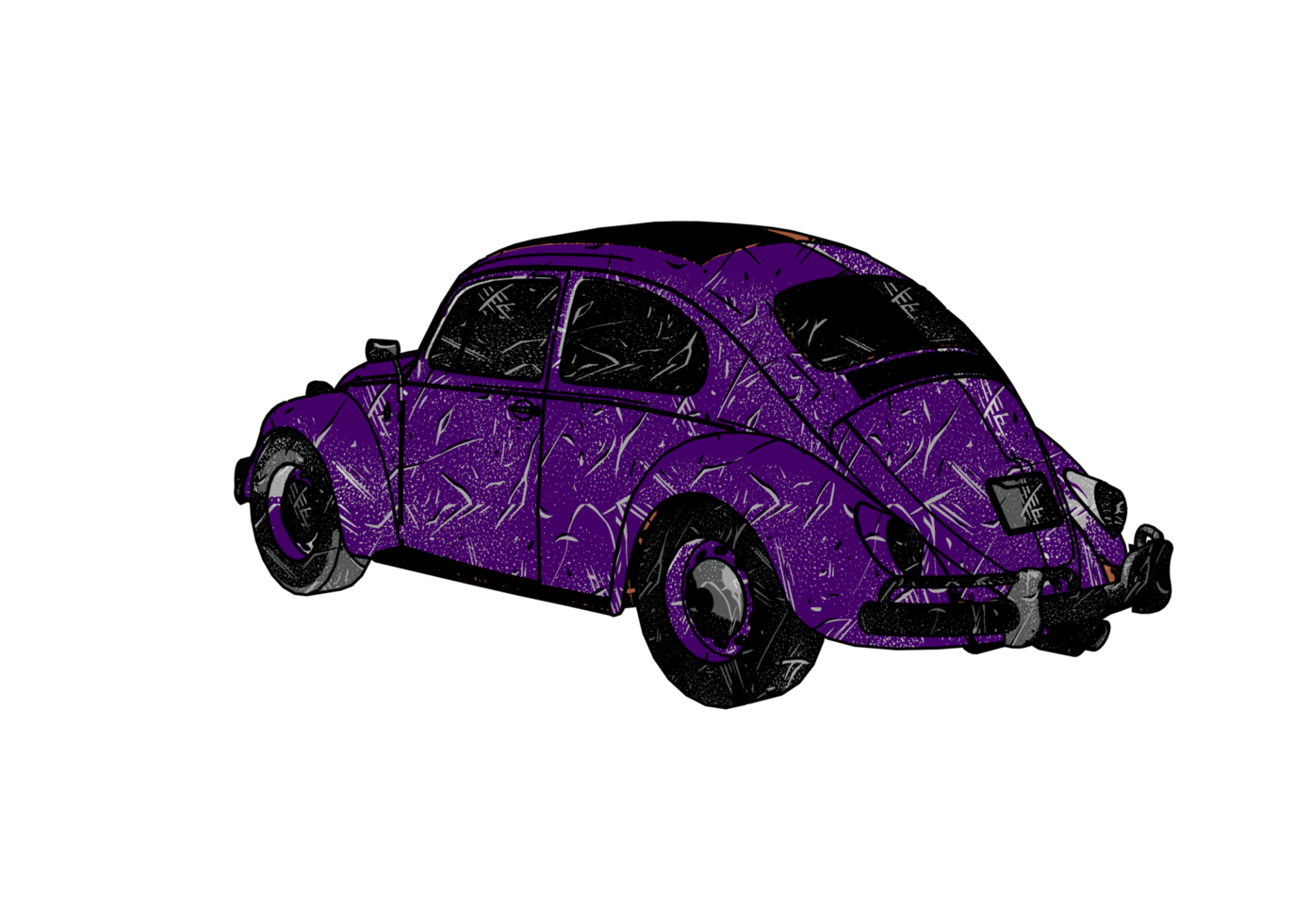 voiture classique de style ancien png