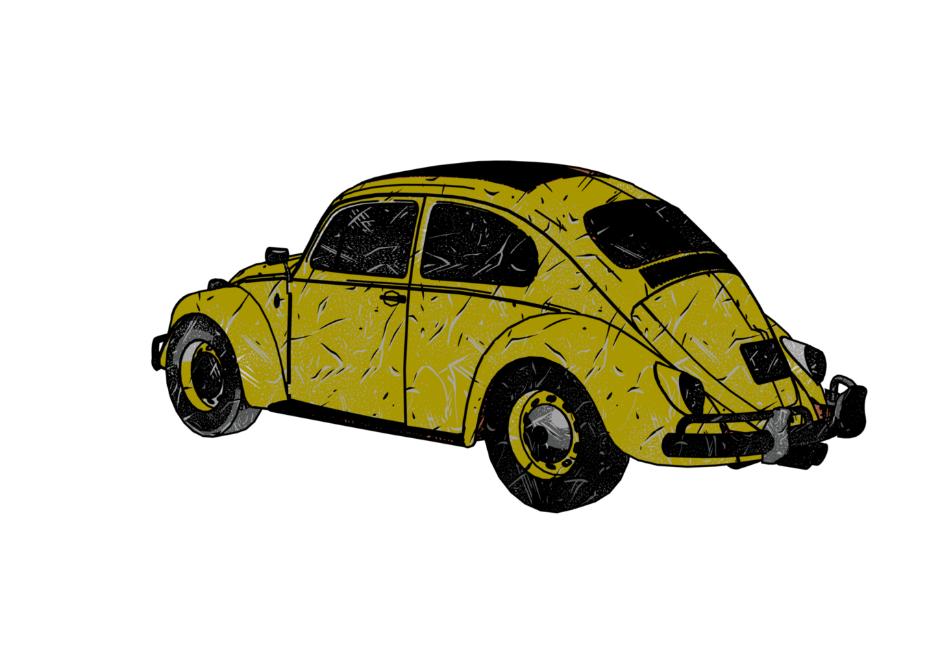 Old style classic car png