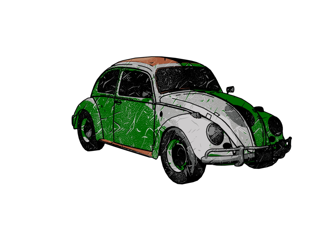 Old style classic car png