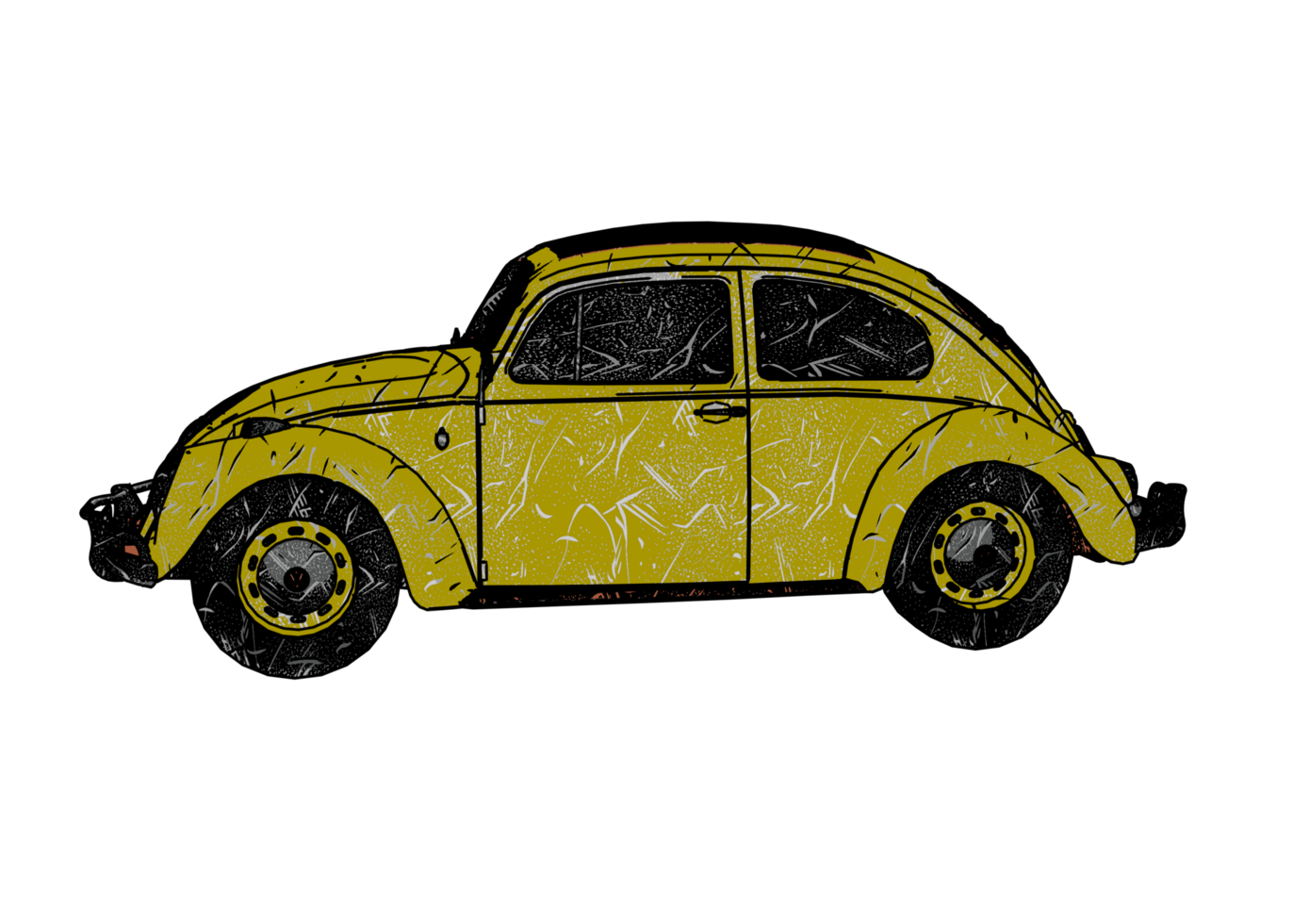 Old style classic car png