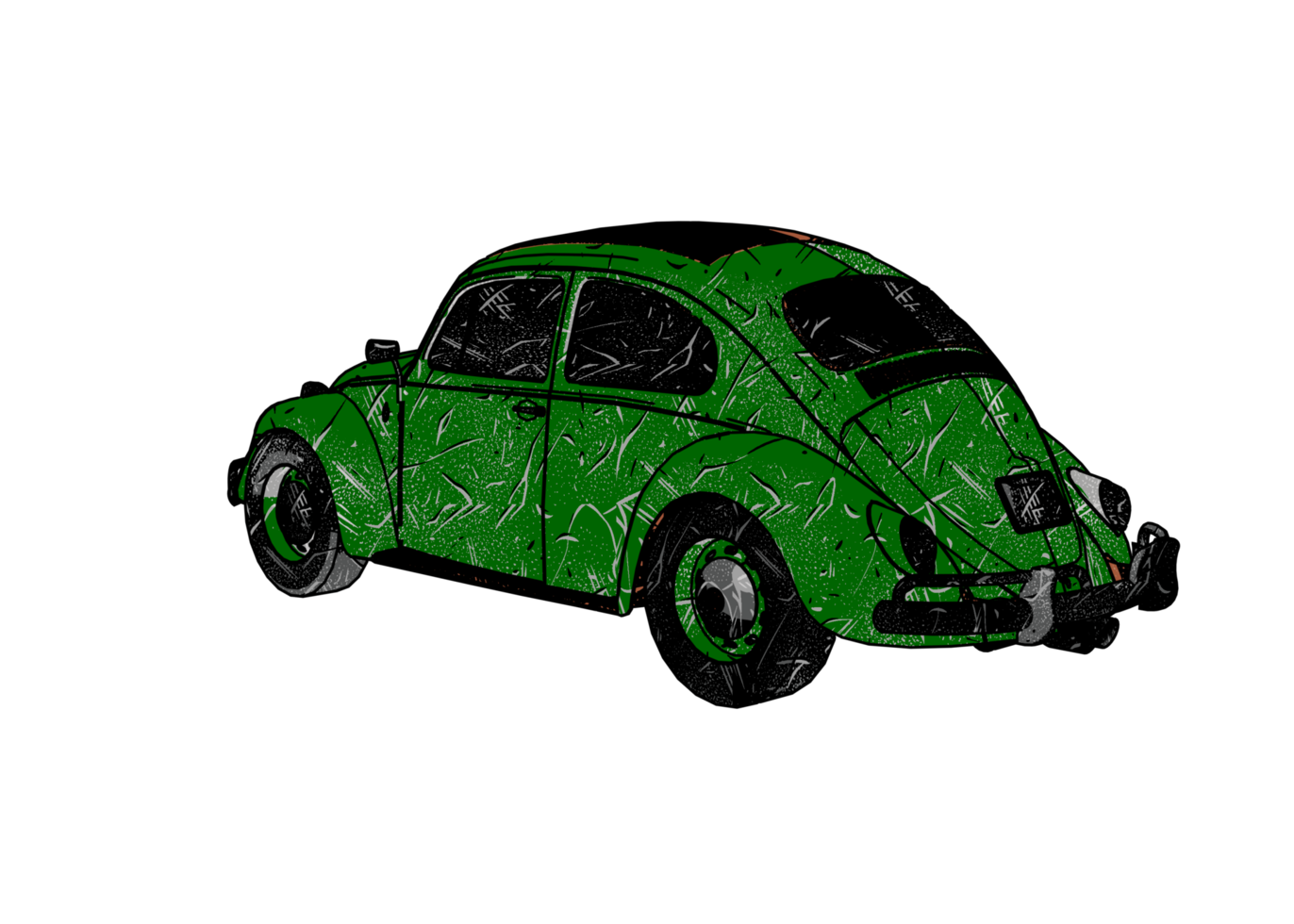 Old style classic car png