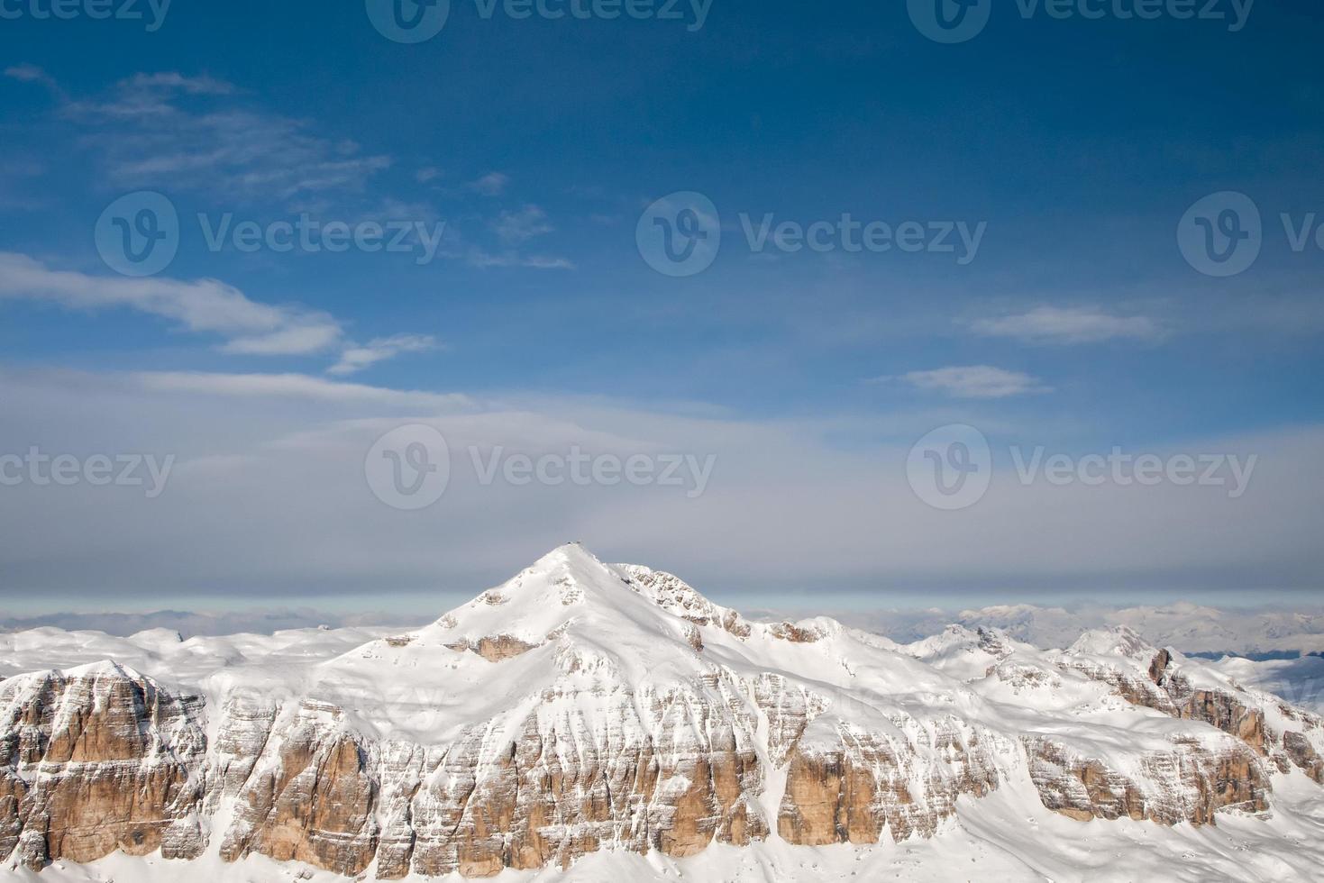 dolomitas aire cielo vista landsacape panorama foto