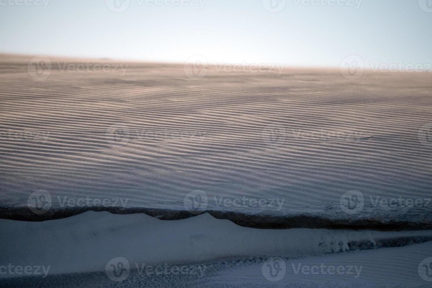 vista del paisaje de las dunas de arena de la playa foto
