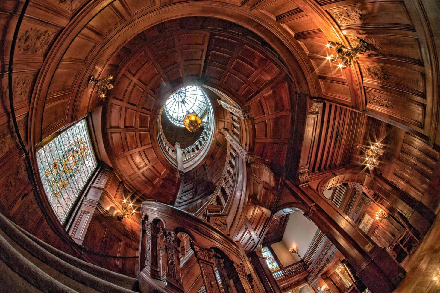 BALTIMORE, USA JUNE 23, 2016 The interior of Engineers Club of