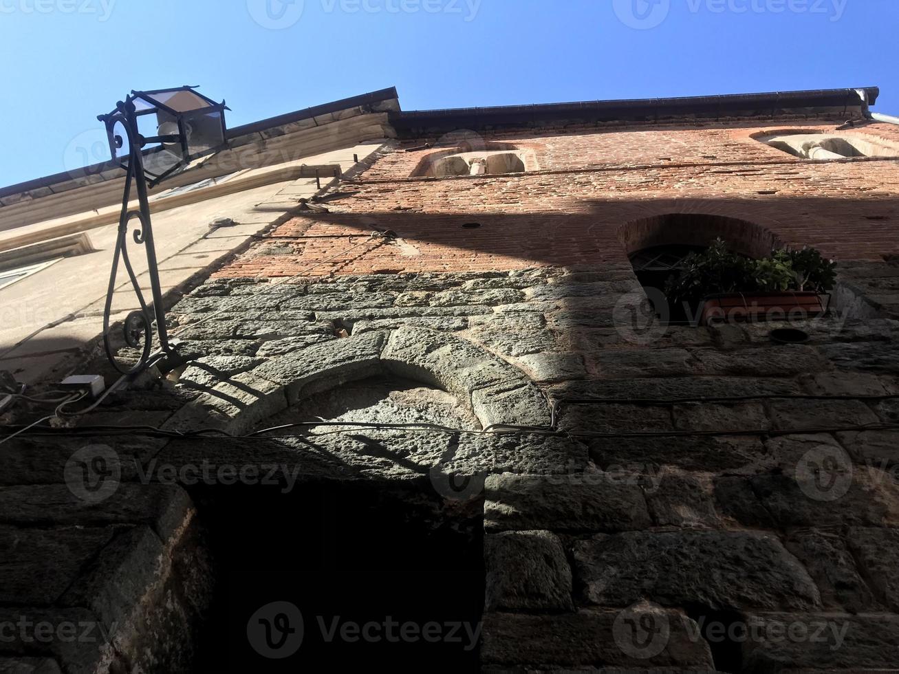 Noli medieval village in Liguria Italy photo