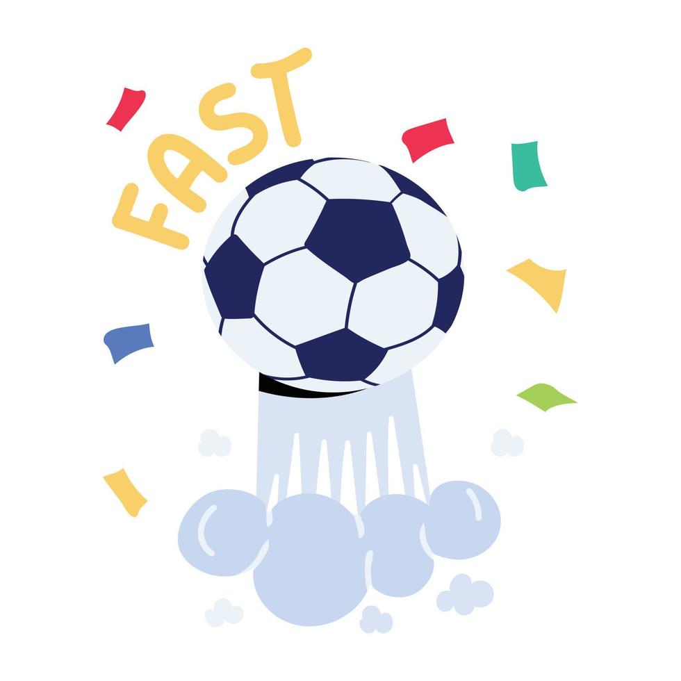 A football match flat icon download vector