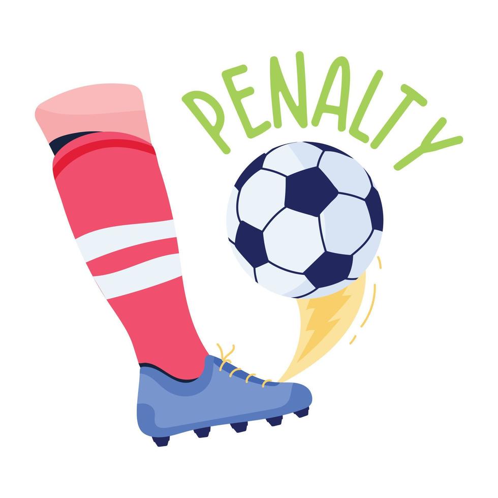 A football match flat icon download vector