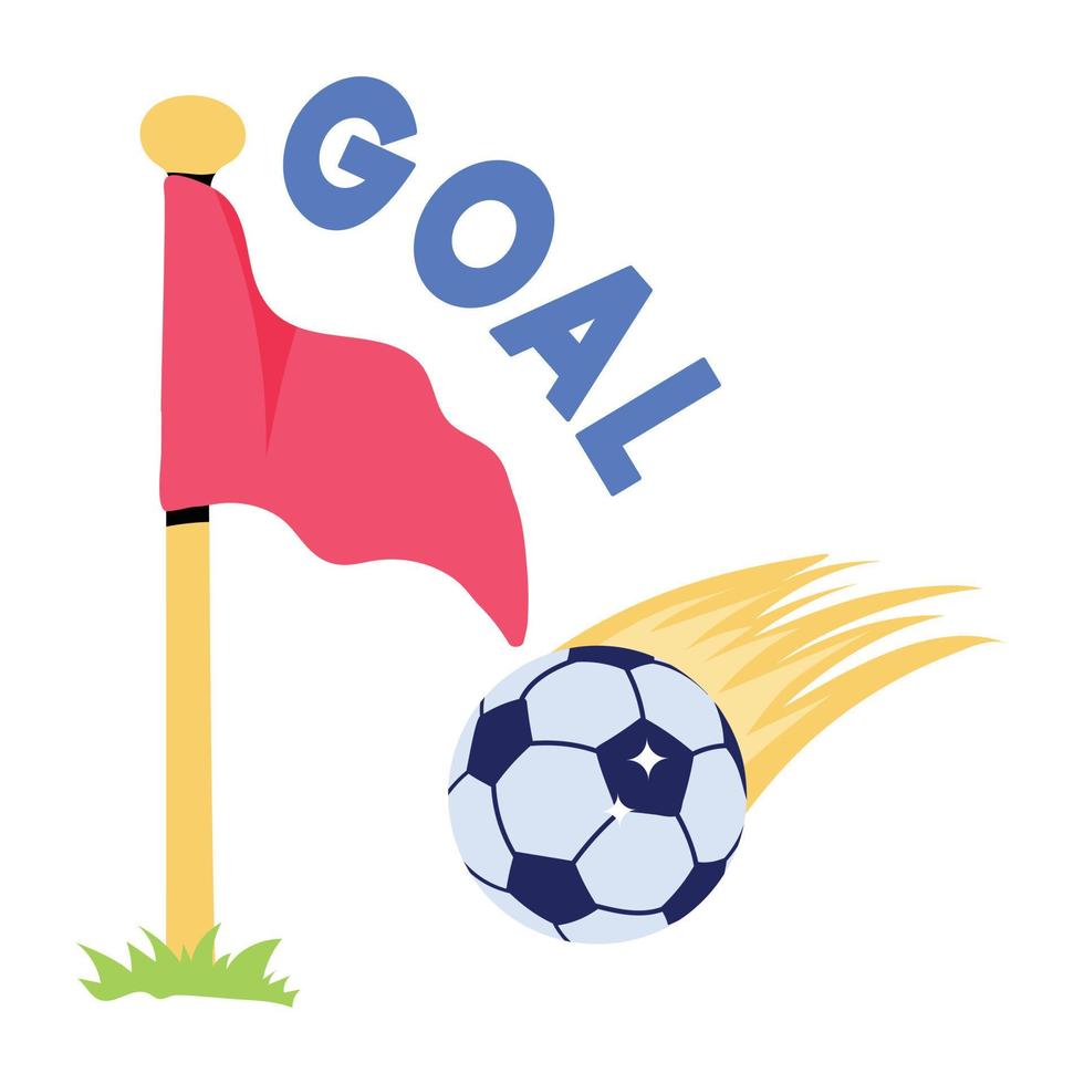 A football match flat icon download vector
