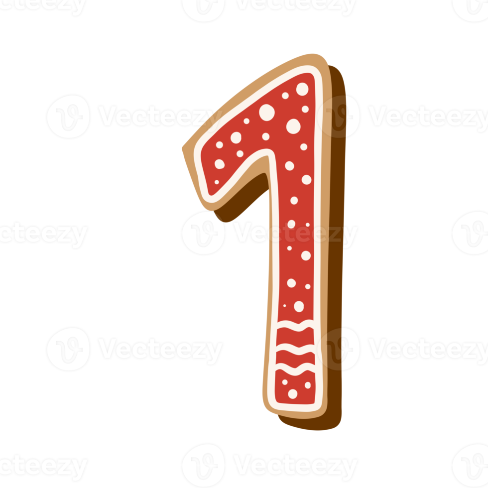 Weihnachtsplätzchen-Alphabet png