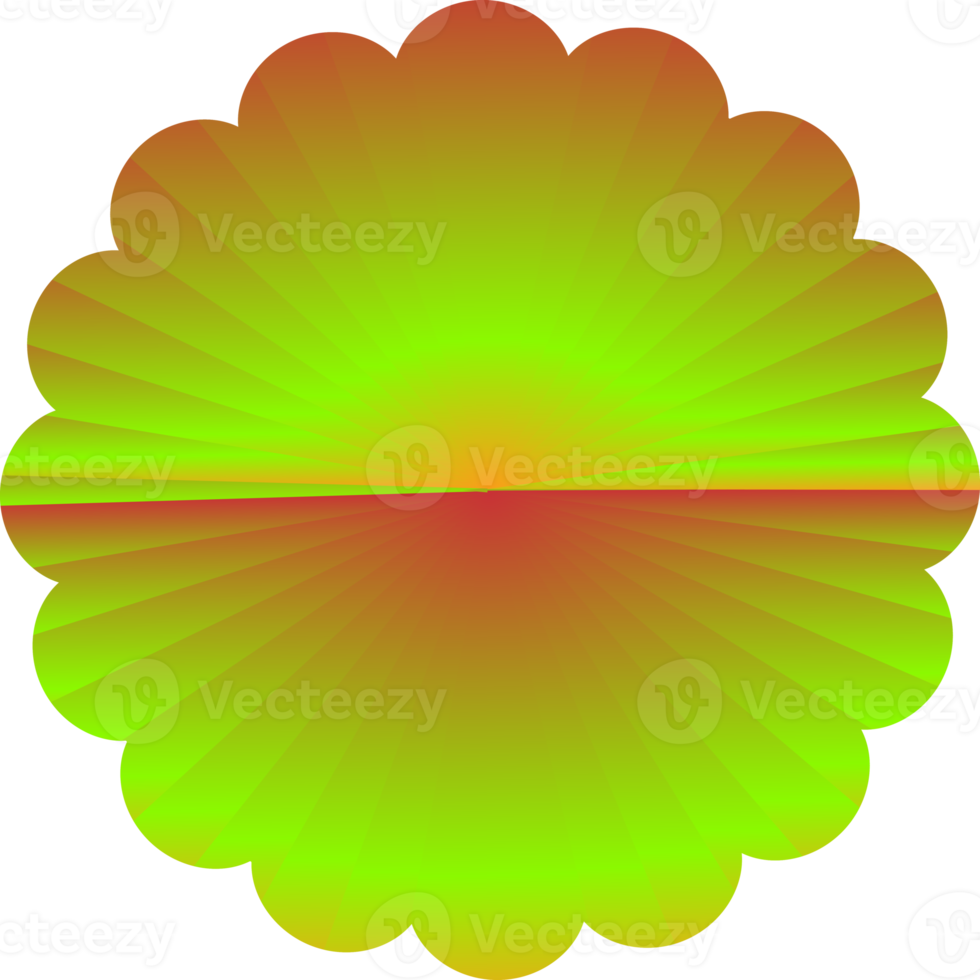 skön blomma klistermärke märka befordran dekorativ bakgrund tapet baner illustration grafisk design png