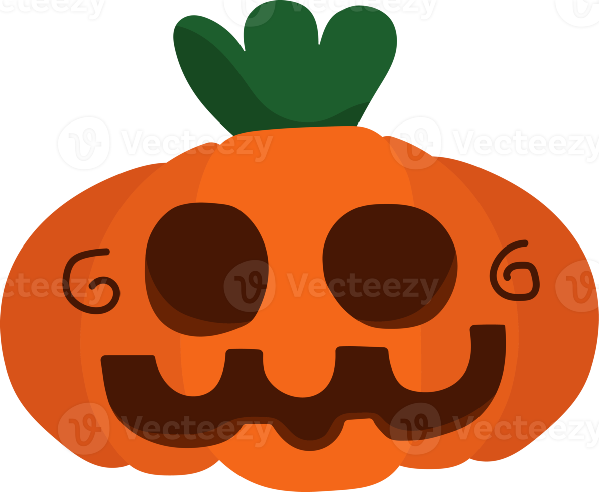 elemento fantasma de abóbora de halloween, halloween. png