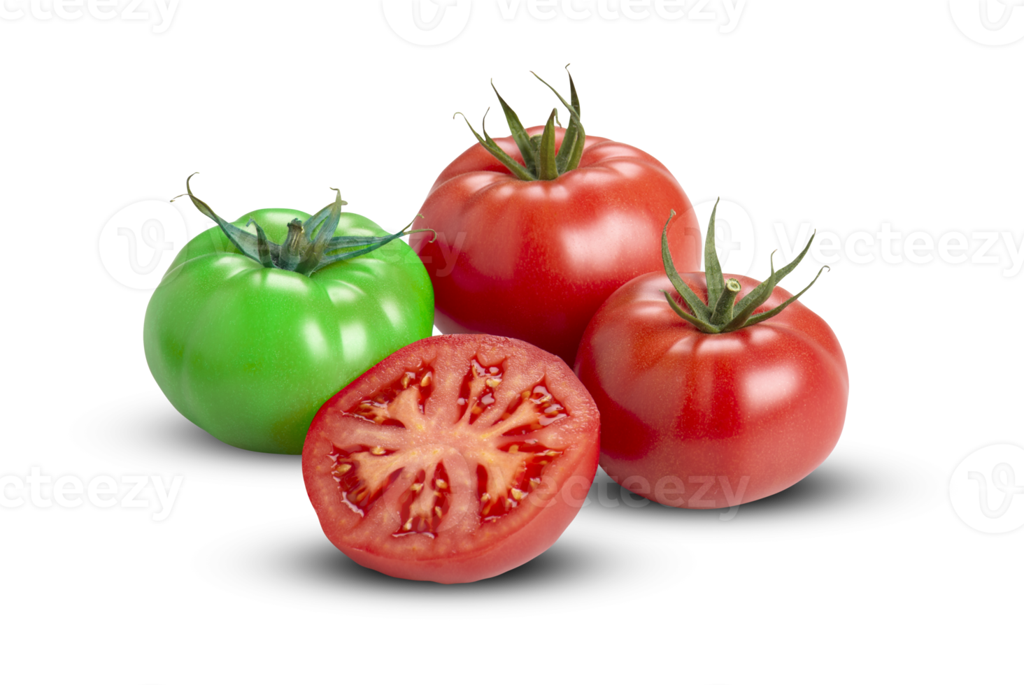 tomates recortados fondo transparente png