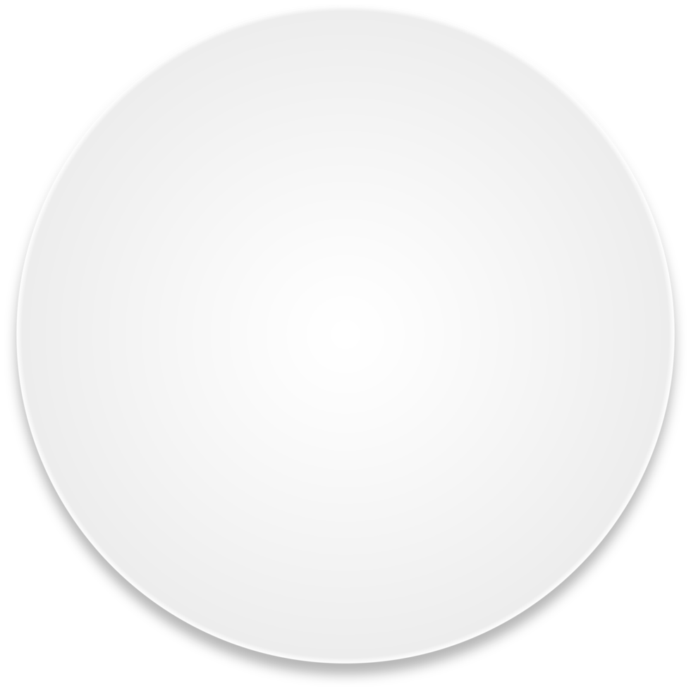 White Circle Frame with Shadow png