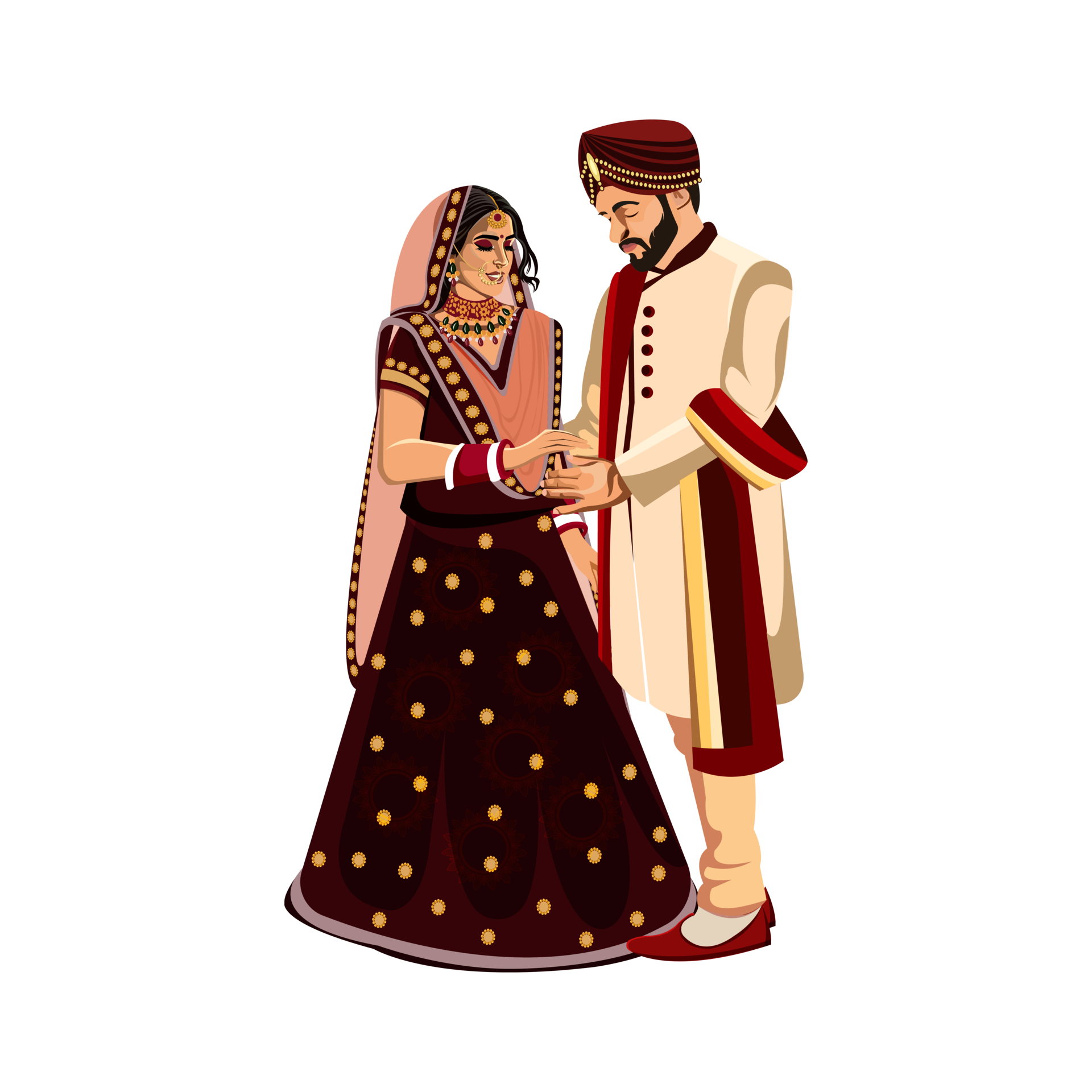 Indian Bride PNG Free Images with Transparent Background - (28 Free  Downloads)