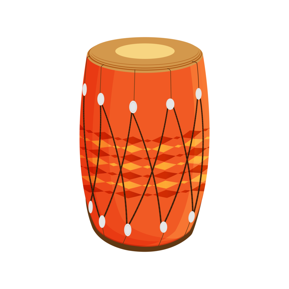 Realistic dhol element png