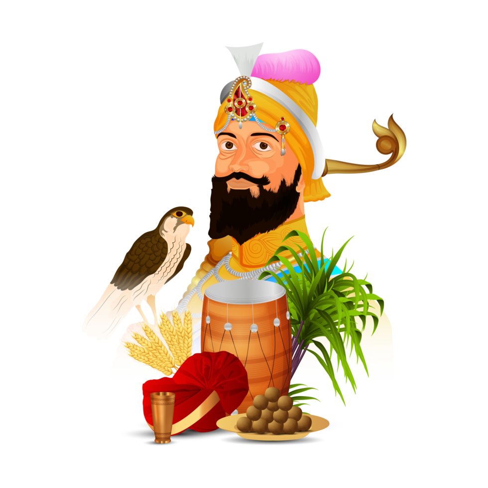 Creative design concept of happy vaisakhi png