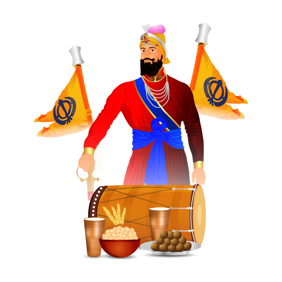 glückliche vaisakhi sikh festivalfeier grußkarte png