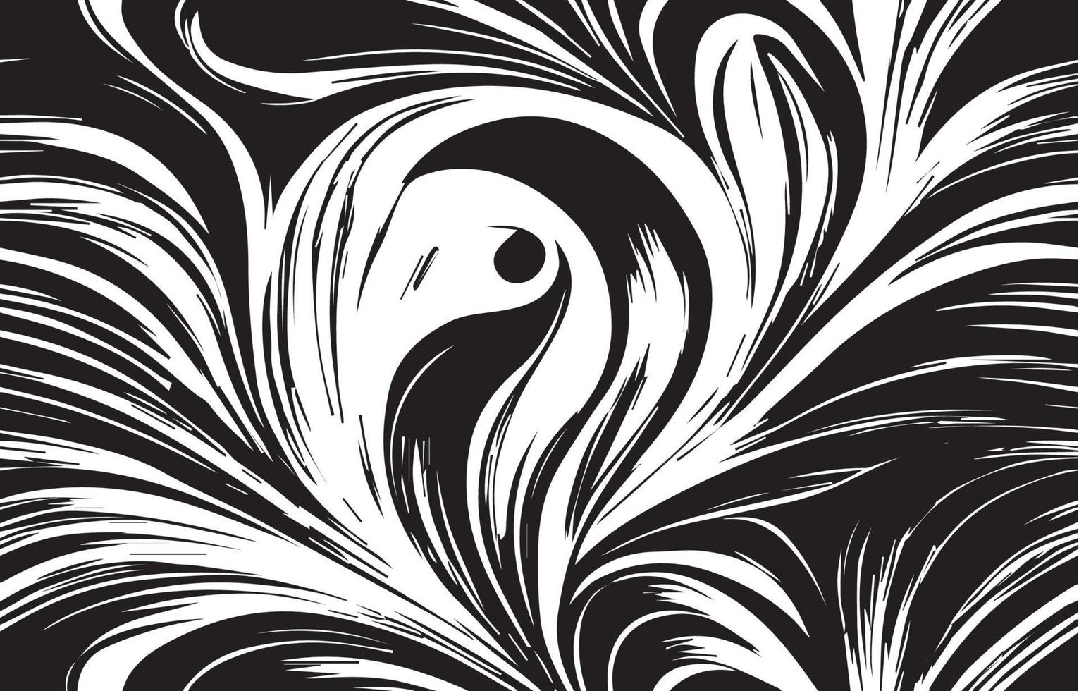 textura abstracta patrón blanco y negro. diseño de fondo abstracto. ilustración vectorial vector