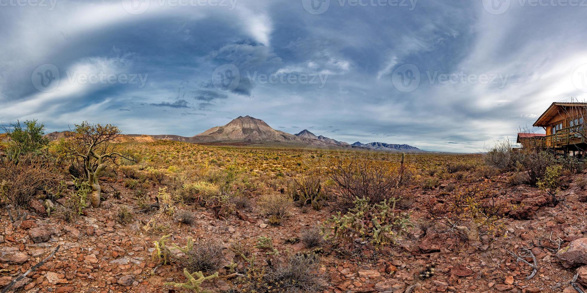 volcano three virgins Baja California Sur panorama photo