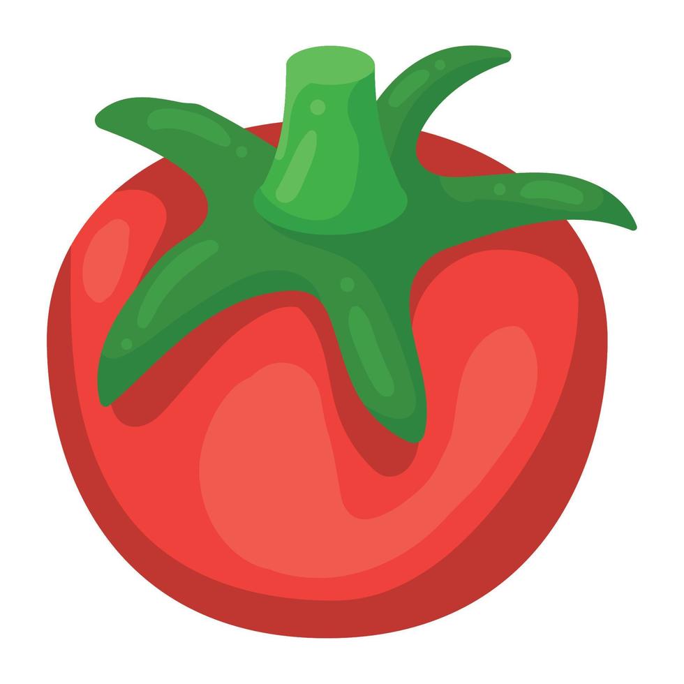 tomato health food vector