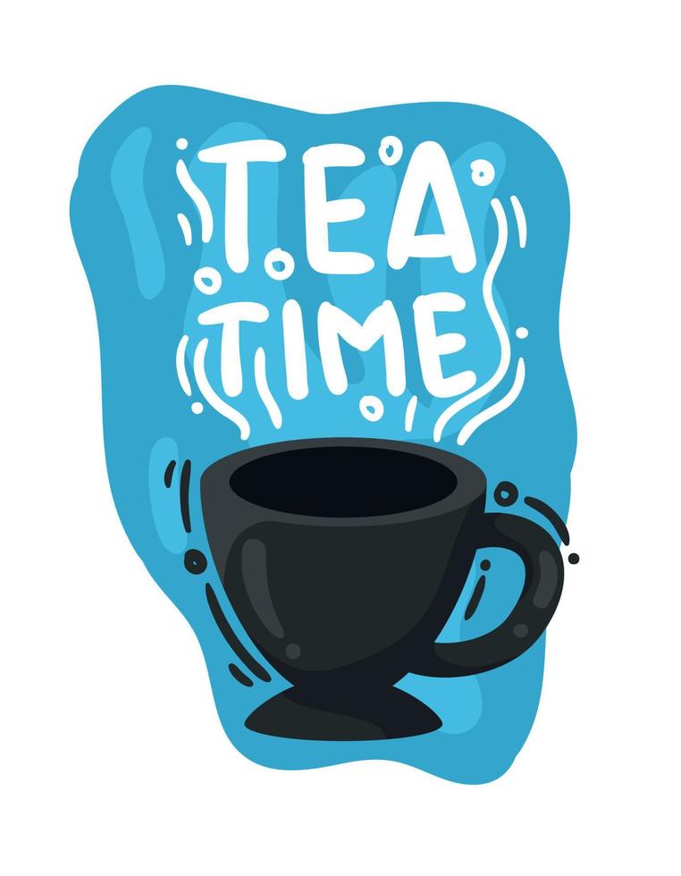 tea time, cooking restaurant vector