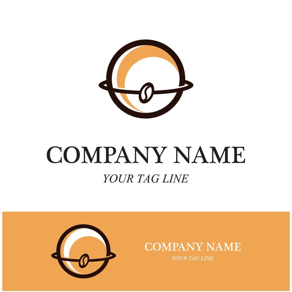 Coffee cup Logo Template vector