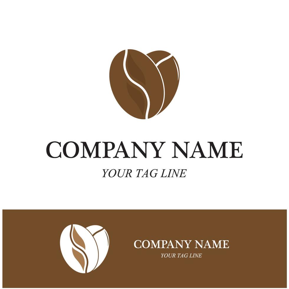 Coffee cup Logo Template vector