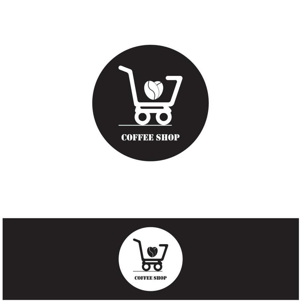 Coffee cup Logo Template vector