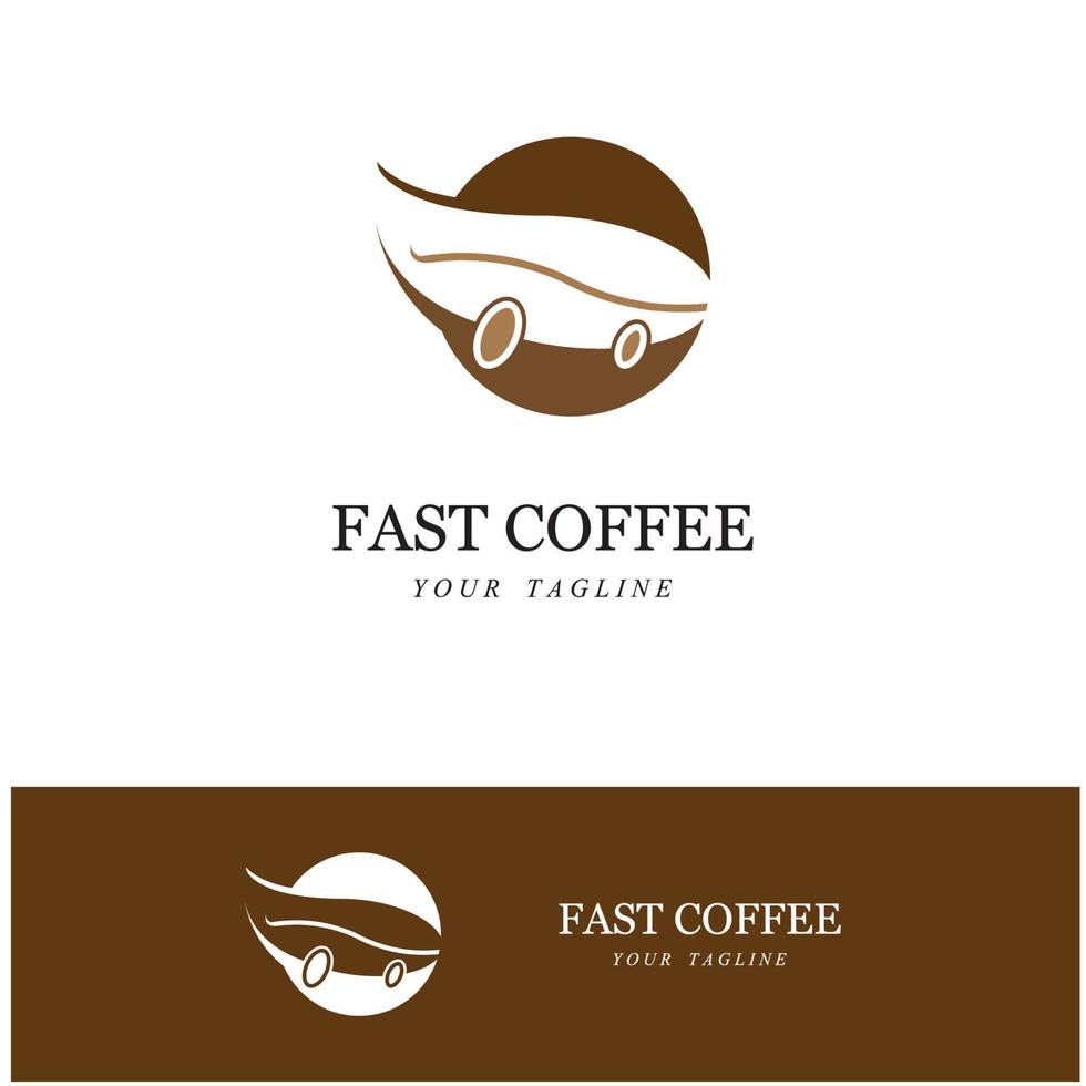 Coffee cup Logo Template vector