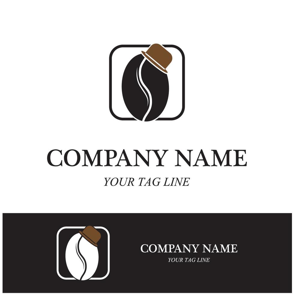 Coffee cup Logo Template vector