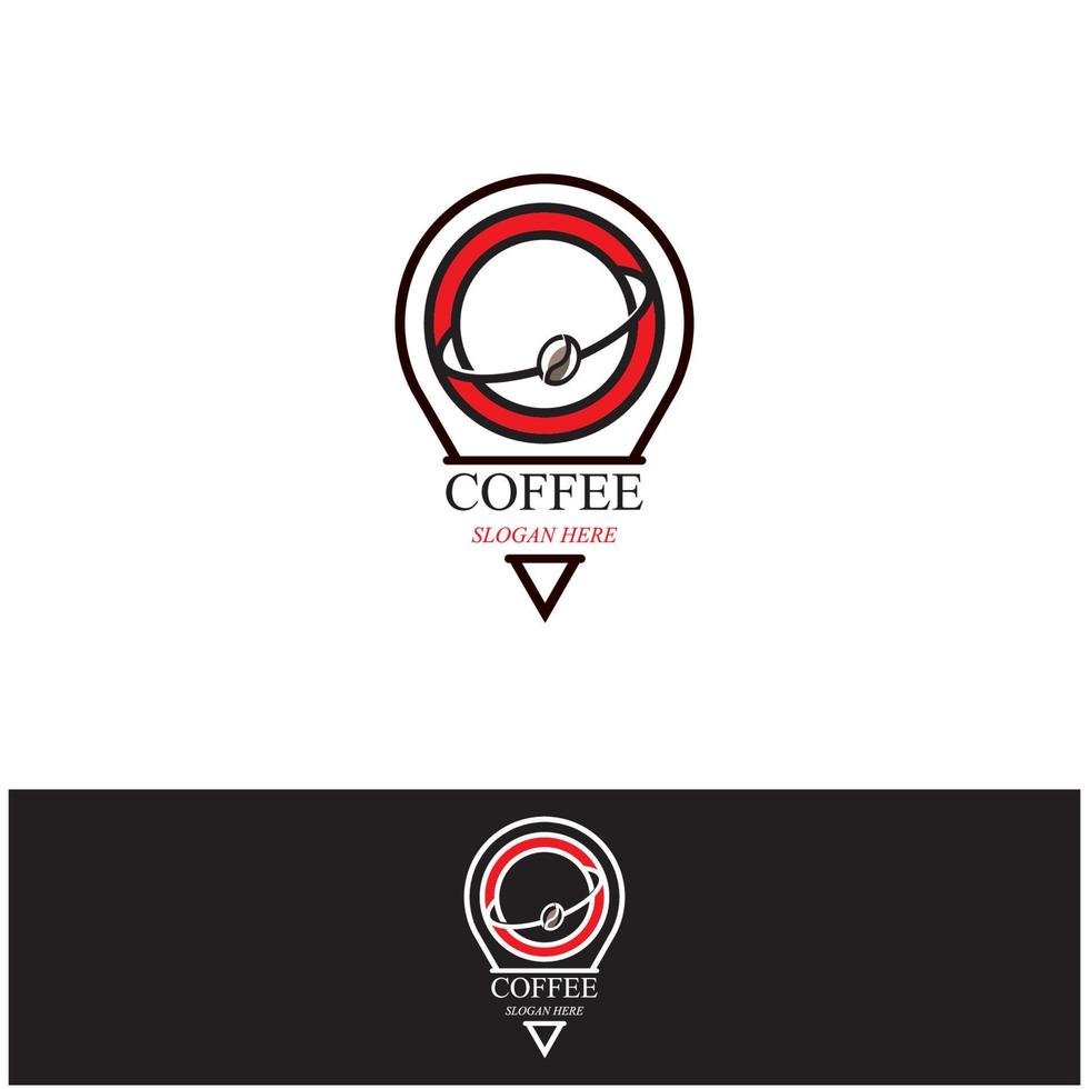 Coffee cup Logo Template vector