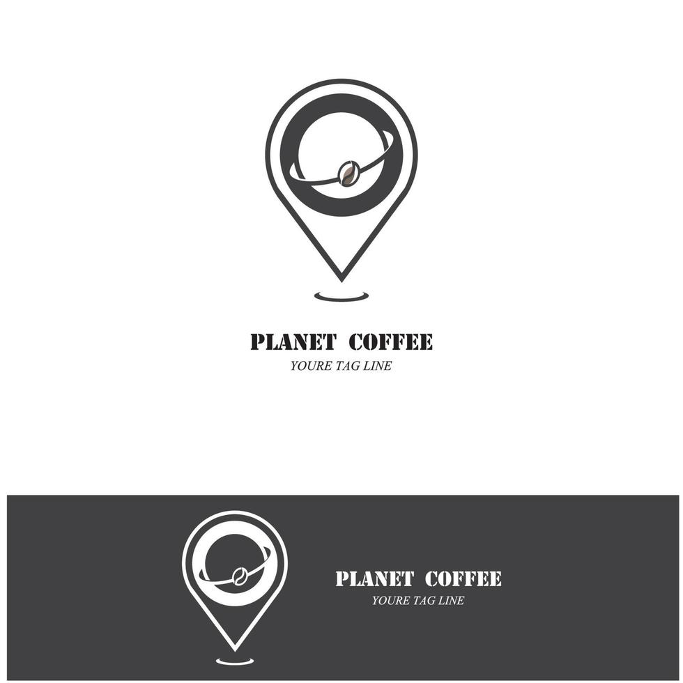 Coffee cup Logo Template vector