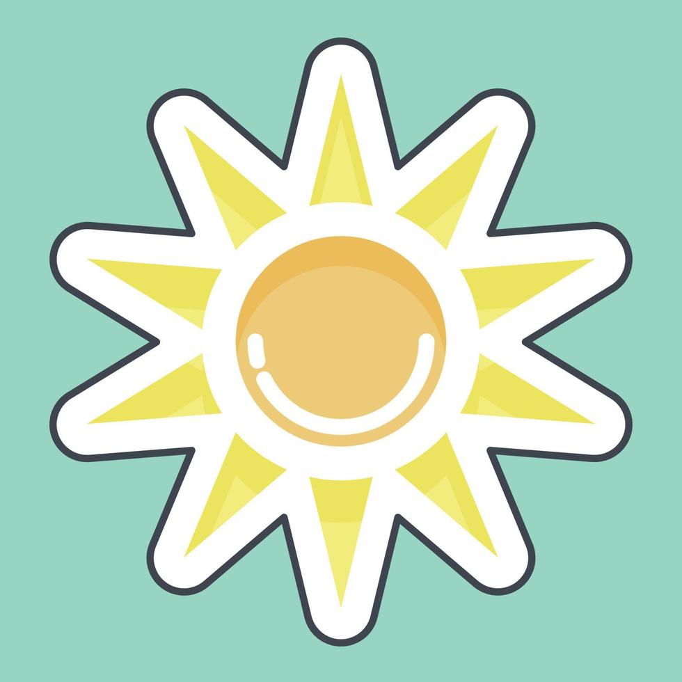 Buy Sun Mini Sticker for Travelers