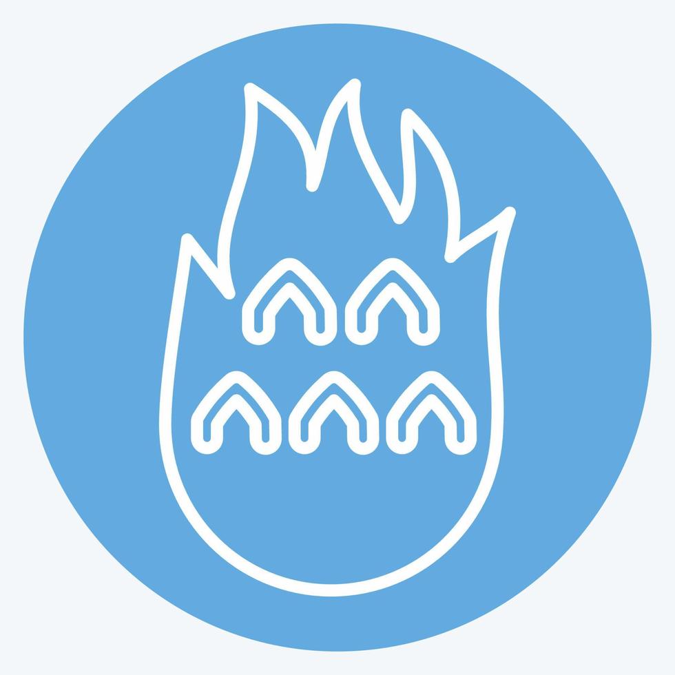 Icon Dragon Fruit. related to Thailand symbol. blue eyes style. simple design editable. simple illustration. simple vector icons. World Travel tourism. Thai