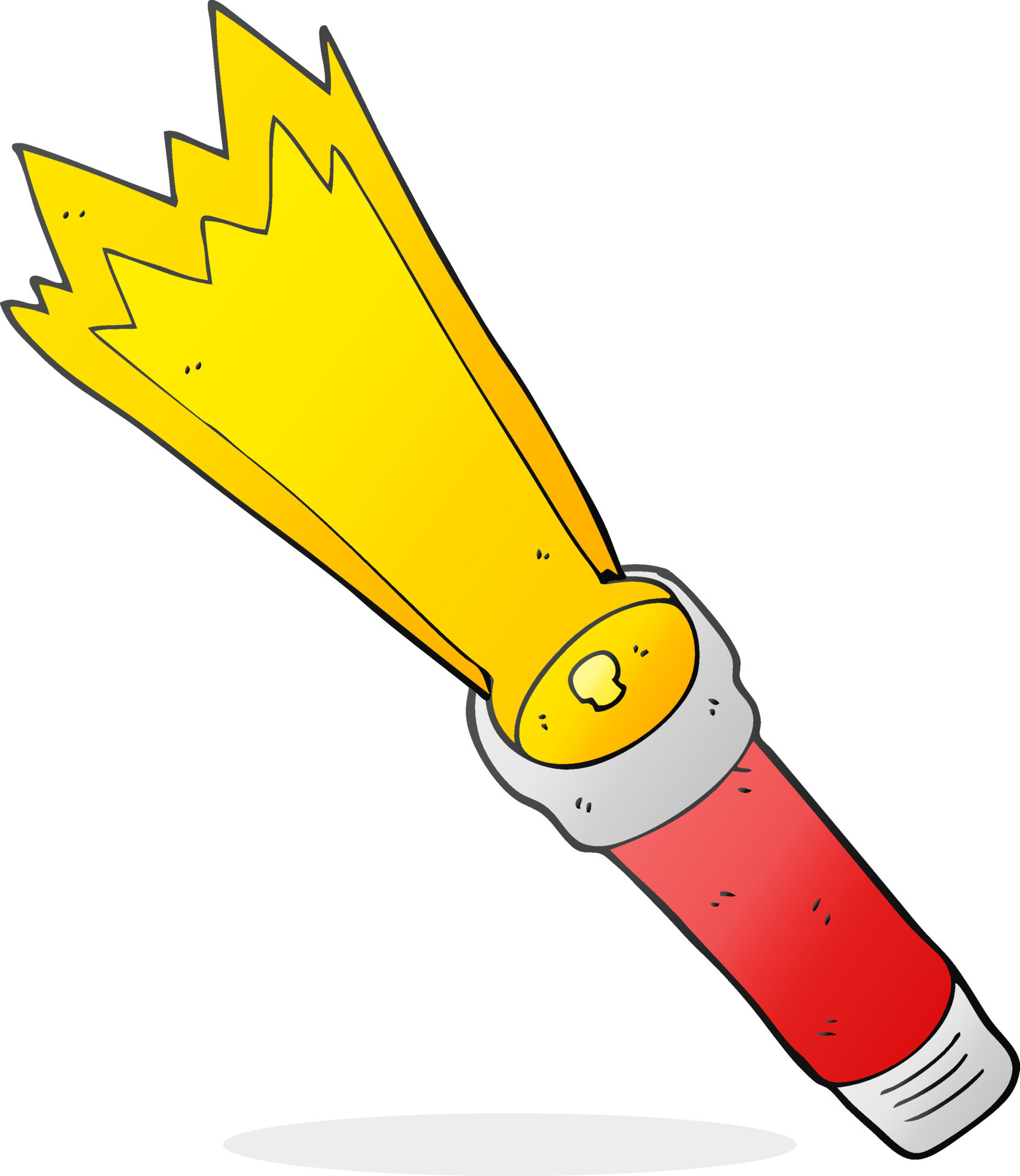 freehand drawn cartoon torch 12018444 Vector Art at Vecteezy