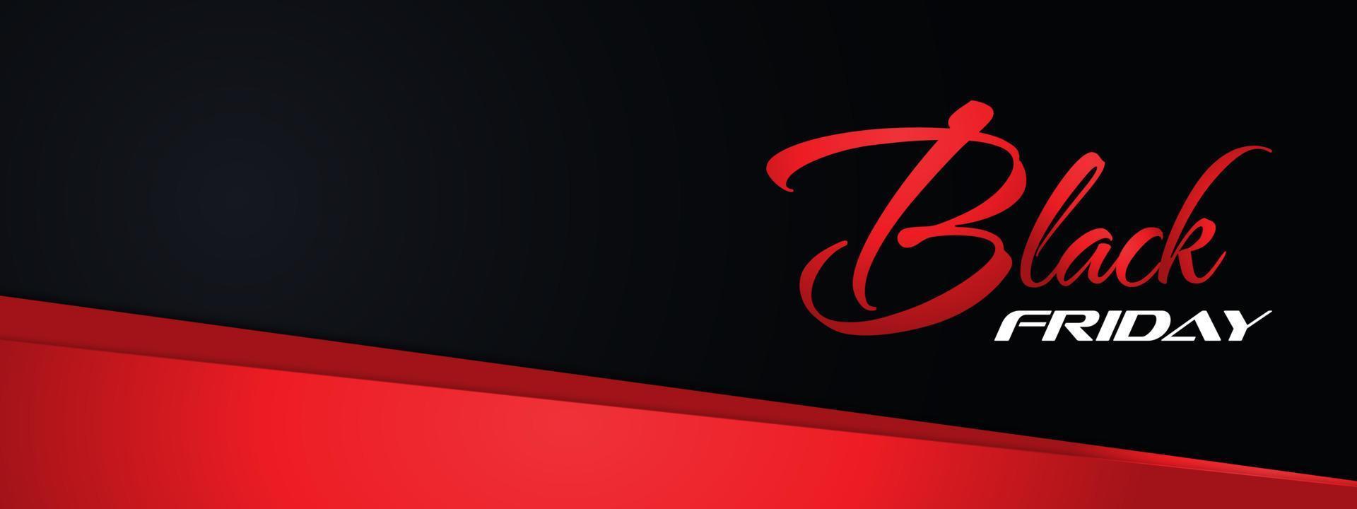Black Friday Sale Banner, Poster, or, Flyer Layout Design. Advertising Banner Design for Black Friday Campaign vector