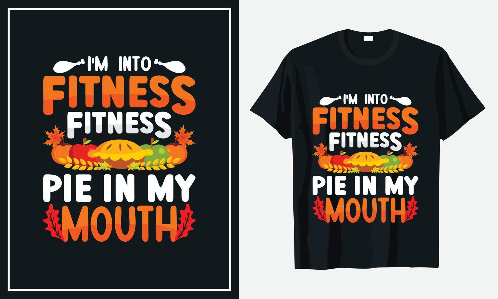 Thanksgiving t-shirt design vector Print