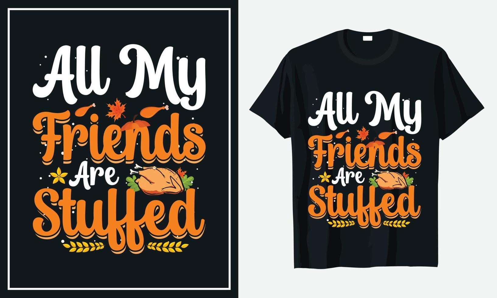 Thanksgiving t-shirt design vector Print