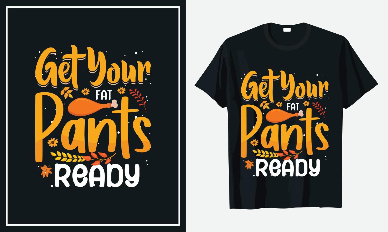 Thanksgiving t-shirt design vector Print
