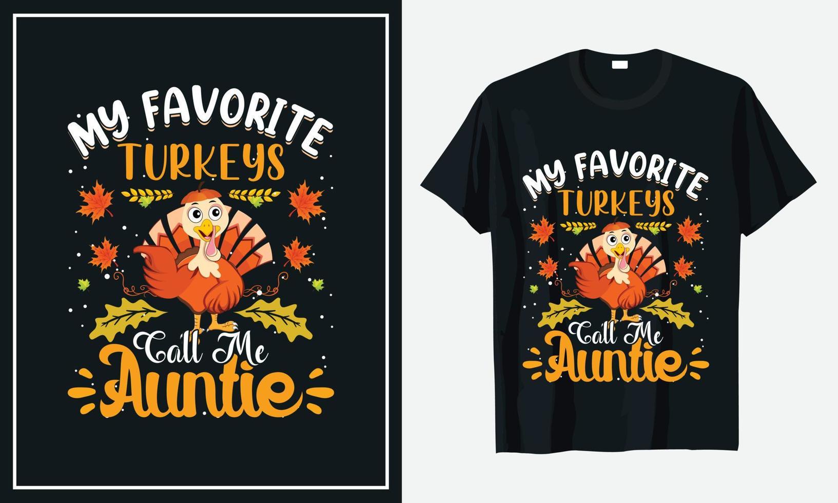 Thanksgiving t-shirt design vector Print