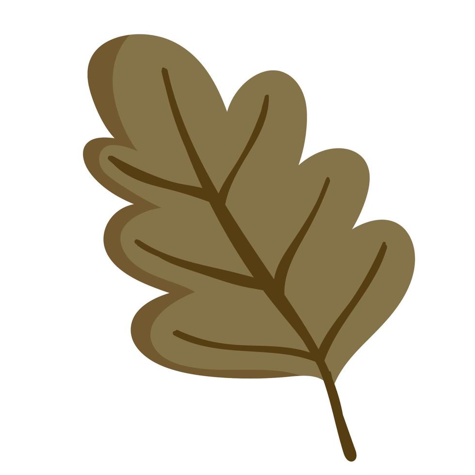 green leaf icon vector