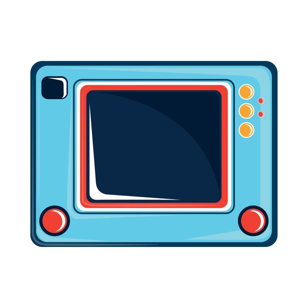 portable video game vector