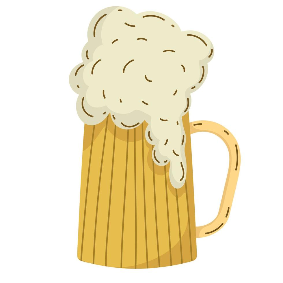 mug of beer vector